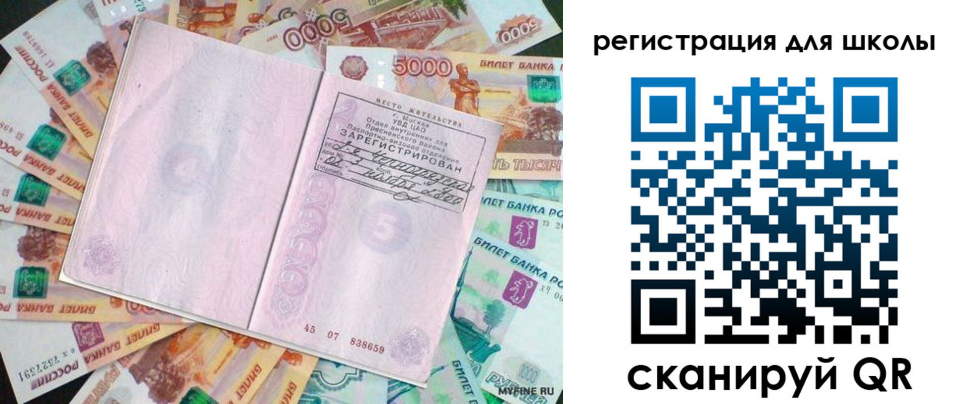 прописка для школы в Заречном